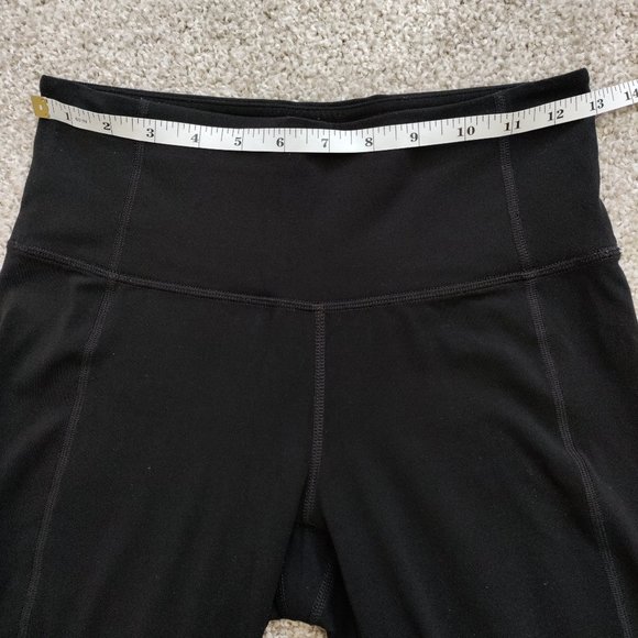 Athleta | Mantra High Rise Capri Mesh Panels Pants Size S - Picture 13 of 16